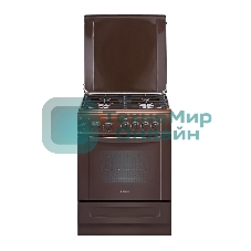 Плита газовая Gefest ПГ 6100-03 0001 коричневый, конфорок 4 шт, духовка 52 л, 60 см x 85 см x 60 см