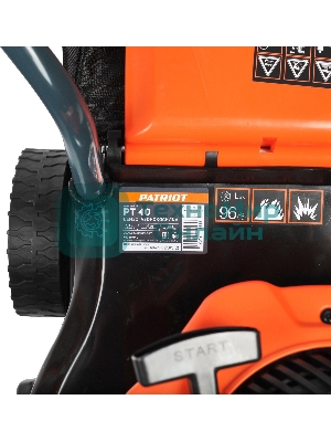 Газонокосилка бензиновая PATRIOT PT 40, 130сс, 3,5 л.с., 40 см, 35л. трав., пластик. дека,