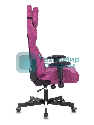 Кресло Бюрократ VIKING KNIGHT LT15 FABRIC малиновый, ткань, 120 кг, механизм качания