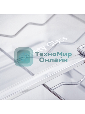 Холодильник Maunfeld MFF195NFIX10 нержавеющая сталь двухкамерный 252/98л морозилка снизу, No Frost