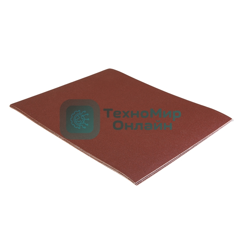 Шкурки шлифовальные Kranz в листах на тканевой основе, водостойкие 230х280мм, Р180 (10 шт/уп)