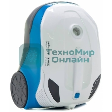 Пылесос Thomas AQUA-BOX Perfect Air Allergy Pure белый/синий, 1700 Вт, уборка сухая/сбор жидкости, пылесборник контейнер 2.6 л