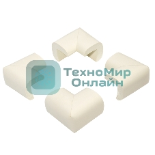 Мягкие накладки-протекторы для мебели (34x11x50 мм) 4 шт.