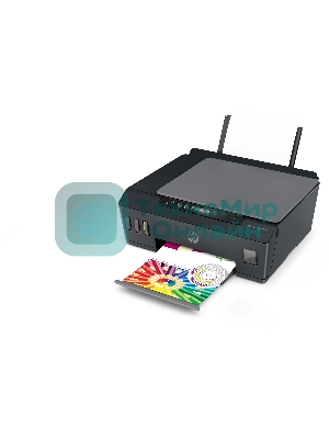 МФУ струйное HP Smart Tank 500 (4SR29A), A4, цветной, печ. до 22 стр/мин. (ч/б) до 16 стр/мин. (цвет), скан. до 8 стр/мин. (ч/б) 4 стр/мин. (цвет), 1200x1200dpi, USB