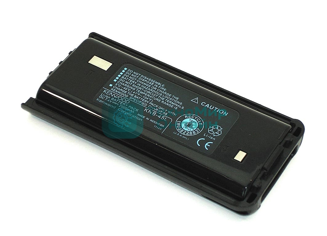 Аккумулятор для Kenwood NX-240, NX-340 (KNB-45, KNB-45L) 2000mAh 7,4V Li-ion