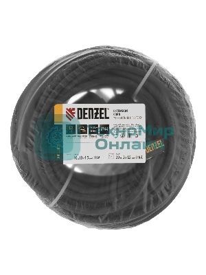 Удлинитель-шнур силовой Top Series, КГТТ, 20м, 1 розетка, 3*1,5 мм Denzel