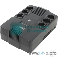 Источник бесперебойного питания Powerman BRICK 600 черный