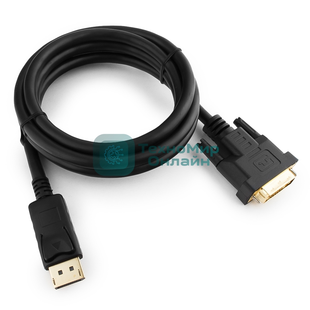 Кабель-переходник Cablexpert DisplayPort (M) в DVI-D (M) 1.8м (CC-DPM-DVIM-6)