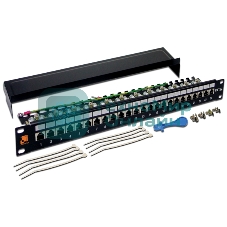 Патч-панель Lanmaster LAN-PPL24S5E 19