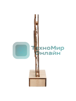 Деревянная фигурка Neon-night с подсветкой 