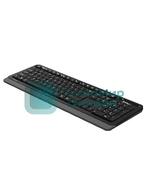 Клавиатура проводная A4Tech Fstyler FKS10, USB, черный/серый