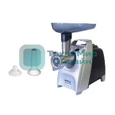 Мясорубка электрическая Аксион М61.01 черно-серебристая