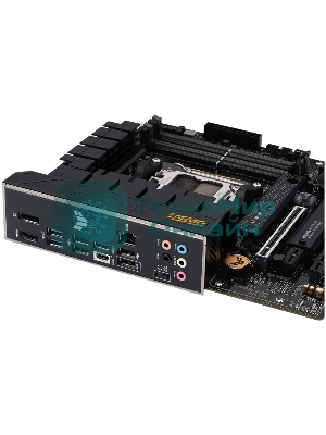 Материнская плата ASUS TUF GAMING B650M-PLUS, AM5, AMD B650, 4xDDR5, 4xSATA, 2xM.2, 1xPCIe 4.0 x16, 1xPCIe 4.0 x4, 1xDP, 1xHDMI, 1x 2.5Gb LAN, 4xUSB-A 3.2 Gen 2, 1xUSB-A 3.2 Gen 1, 1xUSB-C 3.2 Gen 2x2, 5x3.5 мм, 7.1, mATX