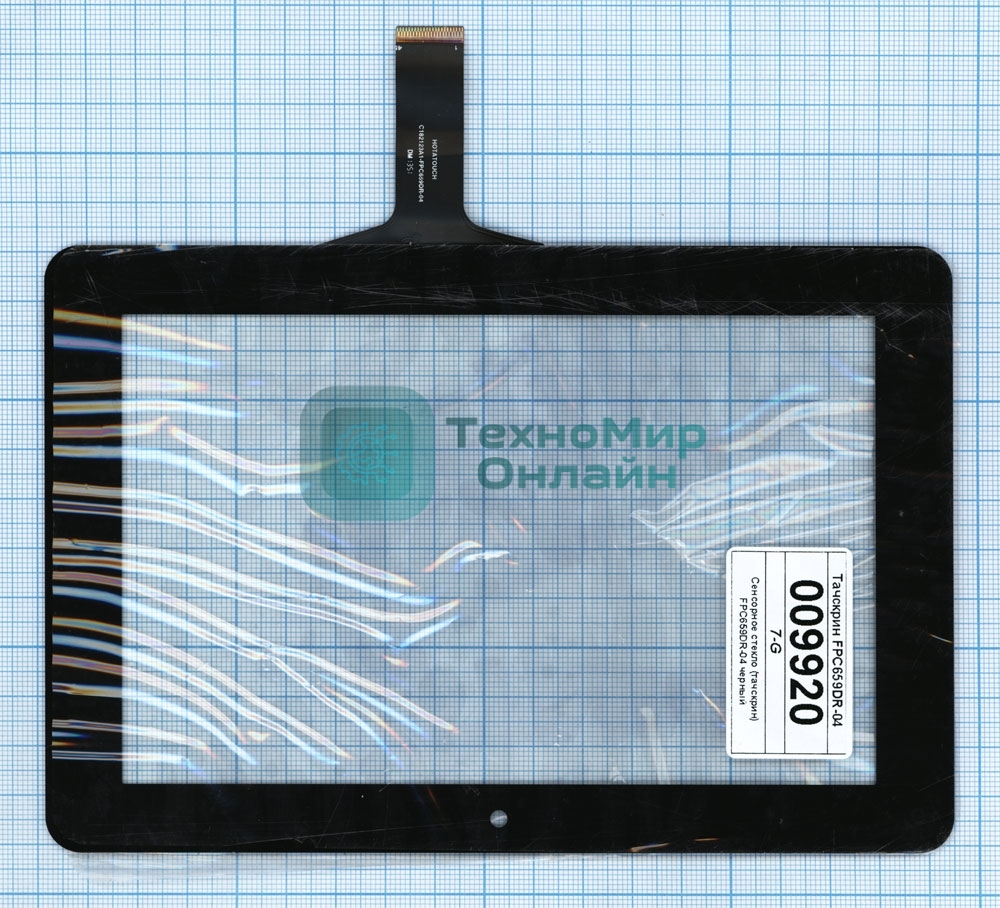 Сенсорное стекло (тачскрин) Ainol Novo 7 Venus FPC659DR-04, черное