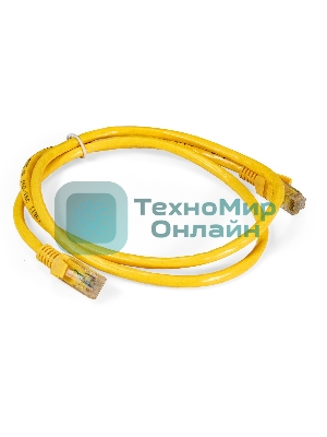 Патч-корд ExeGate UTP-RJ45-RJ45-C6-1M-YL, UTP, cat.6, 1м, желтый