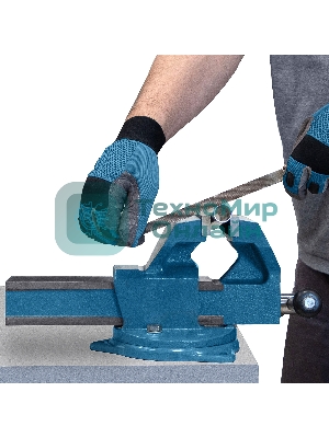 Тиски слесарные, 125 мм, поворотные (Глазов) Россия