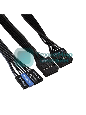 Компьютерный корпус Minitower ExeGate EX286412RUS BA-309 (mATX, без БП, 2хUSB, HD аудио, черный)