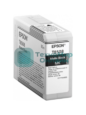 Картридж струйный черный матовый T850800 UltraChrome HD 80мл