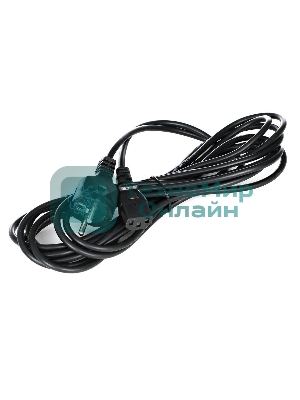 Кабель компьютер - розетка 220V <5.0м> (Европейский стандарт) TP021-5.0-BK Кабель компьютер - розетка 220V <5.0м> (Европейский стандарт) TP021-5.0-BK