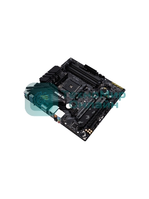 Материнская плата ASUS TUF GAMING B550M-PLUS, AM4, AMD B550, 4xDDR4, 4xSATA, 2xM.2, 1xPCIe 4.0 x16, 1xPCIe 3.0 x16, 1xPCIe x1, 1xHDMI, 1xDP, 1x 2.5Gb LAN, 4xUSB-A 3.2 Gen 1, 1xUSB-A 3.2 Gen 2, 2xUSB-A 2.0, 1xUSB-C 3.2 Gen 2, 5x3.5 мм, 7.1, mATX