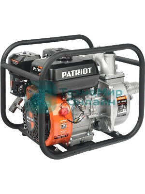 Мотопомпа Patriot MP 2036 S 335101420 Двиг. 4-т, АИ-92, 163сс, 5.5 л.с., самовсас., макс.производит. 36 м/ч (600 л/м), макс.глуб.всас. 8 м., макс.нап.30 м., диам.патруб.2