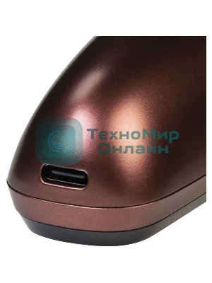 Электробритва Galaxy Line GL 4209, бронзовый, аккумуляторная, 5 Вт, Li-Ion аккумулятор емкостью 600 мА*ч, вр. непр. работы до 1,5 ч, ножи из нержавеющей стали, 3 независимые плавающие головки, возможность промывки бреющего блока, индикатор заряда и работы, встроенный триммер для подравнивания висков, USB зарядка