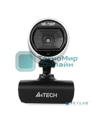 Веб-камера A4Tech PK-910P 1280x720, 30 кадр/с, USB Type-A, микрофон, универсальное крепление