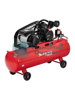 Компрессор воздушный МТХ КР2500/80 рем. привод, 2,5 кВт, 80 л, 420 л/мин