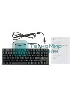 Клавиатура Oklick 969G Shotgun проводная, USB Type-A, чёрный