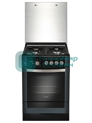 Плита газовая Gefest ПГ 6300-03 0046 черный, конфорок 4 шт, духовка 52 л, 60 см x 85 см x 60 см