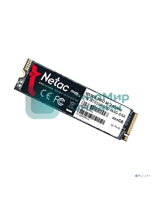 Накопитель SSD Netac N930E Pro, 512Gb, PCIe 3.0 x4, M.2 2280, NVMe, R/W 2080/1700