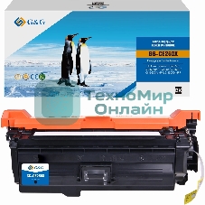 Картридж лазерный G&G GG-CE250X CE250X черный (10500 стр.) для HP CLJ CP3525n/CP3525dn/CP3525X/CP3520/CM3530fs MFP/CM3530 MFP
