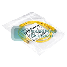 Патч-корд ExeGate UTP-RJ45-RJ45-C6-1M-YL, UTP, cat.6, 1м, желтый