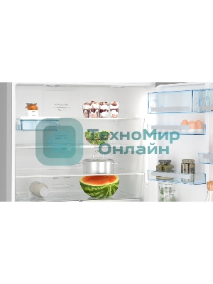 Холодильник Bosch KGN86AI32U серебристый двухкамерный 479/140л морозилка снизу
