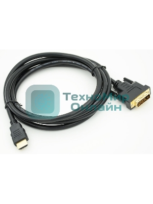 Кабель HDMI/DVI-D 3м SIEMAX 19M - DVI Dual Link, черный
