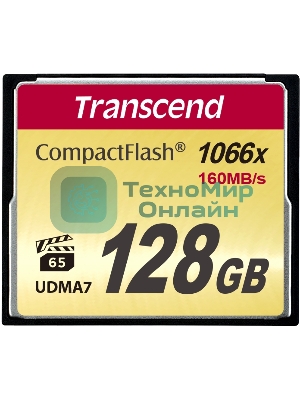 Флеш карта CF 128Gb Transcend TS128GCF1000