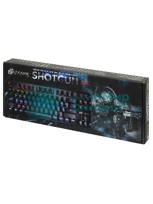 Клавиатура Oklick 969G Shotgun проводная, USB Type-A, чёрный
