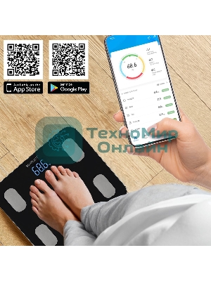 Весы Scarlett SC-BS33ED46 (черный)