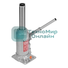 Домкрат гидравлический бутылочный Matrix, 5 т, h подъема 197–382 мм, в пласт. кейсе