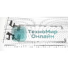 Петли для ноутбука Dell Inspiron 7557 7559 с тачскрином