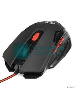 Мышь проводная Dialog Gan-Kata MGK-10U черный, 2400 dpi, USB, кнопки - 6