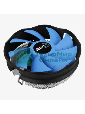 Кулер для процессора AeroCool/Formula Verkho Plus серебристый/черный, 120 мм, алюминий, 2000 об/мин, 26.5 дБ, 4 pin, 110 Вт, 68 мм