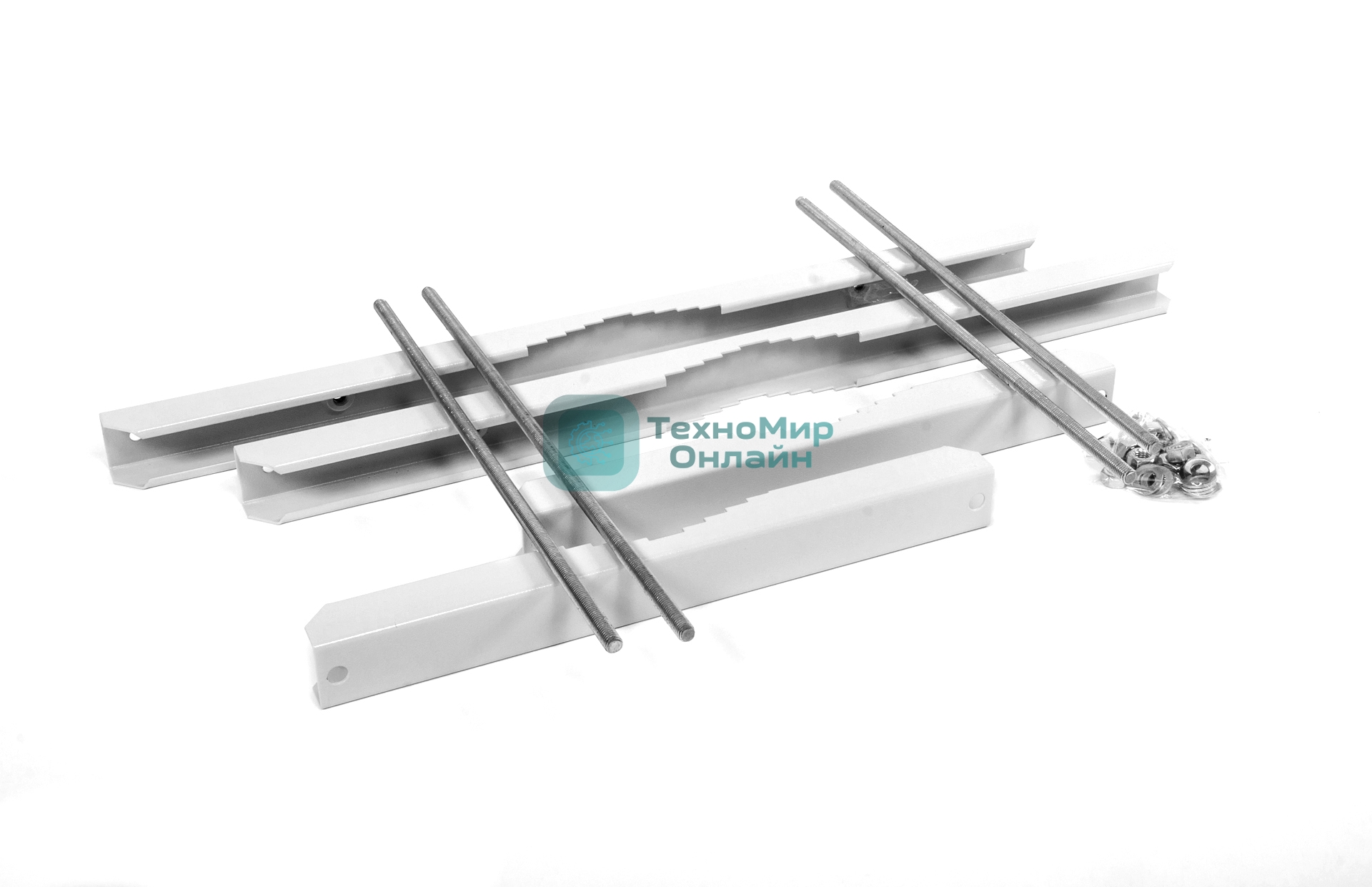 Комплект крепления двойной на столб для шкафов ШТВ-Н и EMW шириной 600 мм