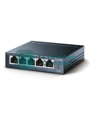Коммутатор настольный TP-Link TL-SG105S 5-портовый 10/100/1000 Мбит/с
