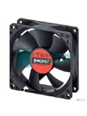 Вентилятор для корпуса ExeGate ExtraPower EP12025H3P черный, 120 мм, 1800 об/мин, 28 дБ, 3 pin