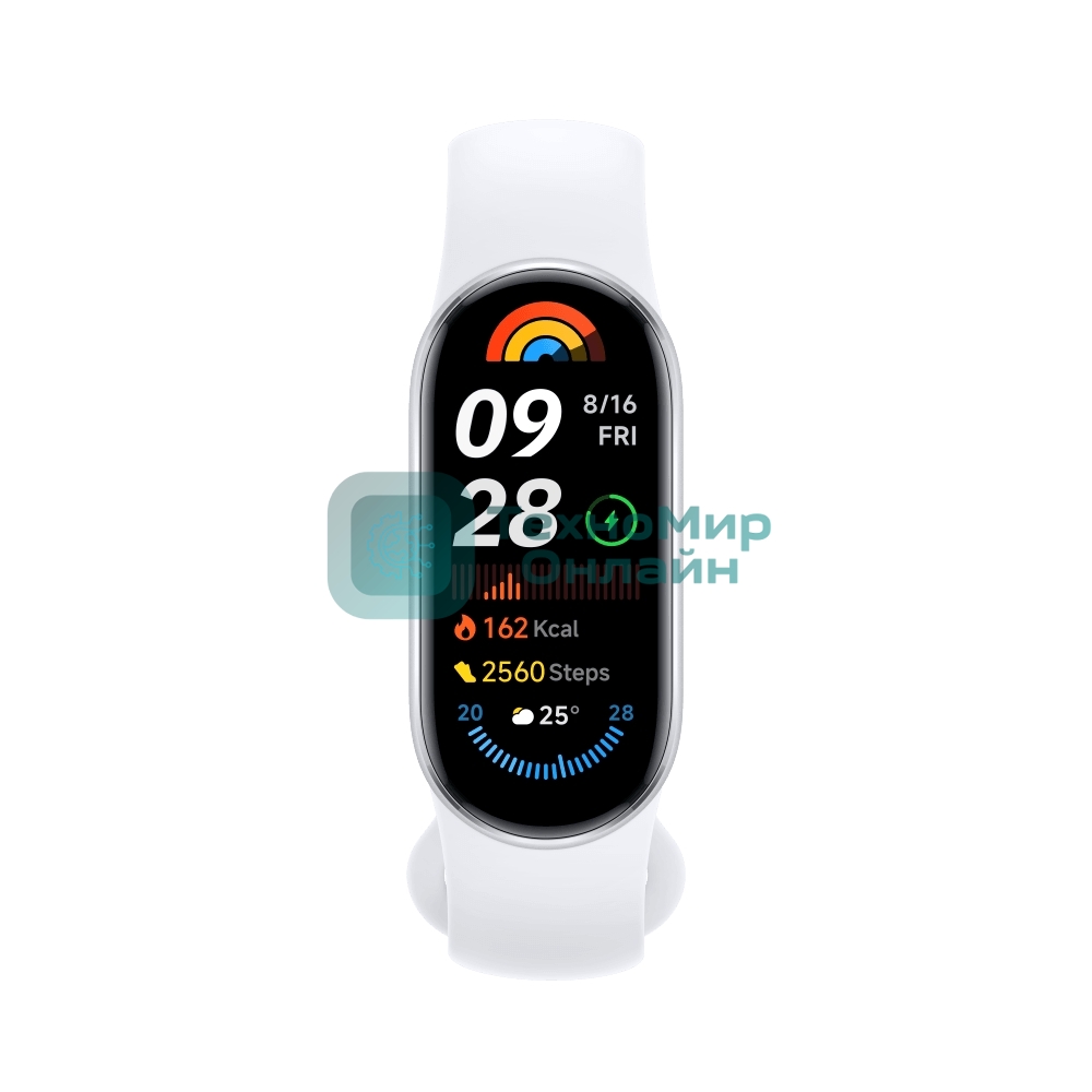 Фитнес-браслет Xiaomi Smart Band 9 Glacier серебристый/серебристый