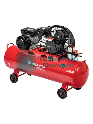 Компрессор воздушный МТХ КР2500/80 рем. привод, 2,5 кВт, 80 л, 420 л/мин