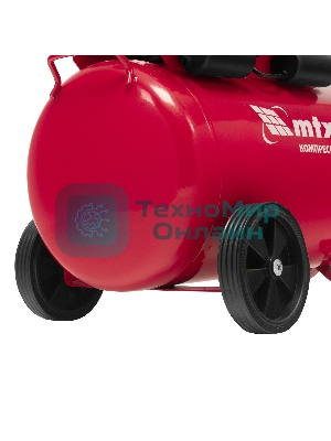 Компрессор безмасляный малошумный SPC 3000/50, 3000 Вт, ресивер 50 л, 520 л/мин MTX