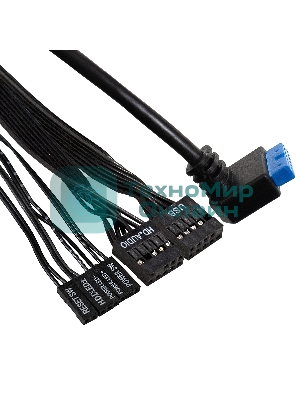 Компьютерный корпус Desktop ExeGate FL-102-TPS450 (mini-ITX, БП TPS450 с вент. 8см, 2*USB + 1*USB 3.0, аудио, черный)