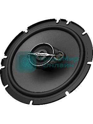 Колонки автомобильные Pioneer TS-A1678S 320Вт 91дБ 4Ом 16.5 см (6 1/2 дюйм) (ком.: 2 кол.) коаксиальные трехполосные